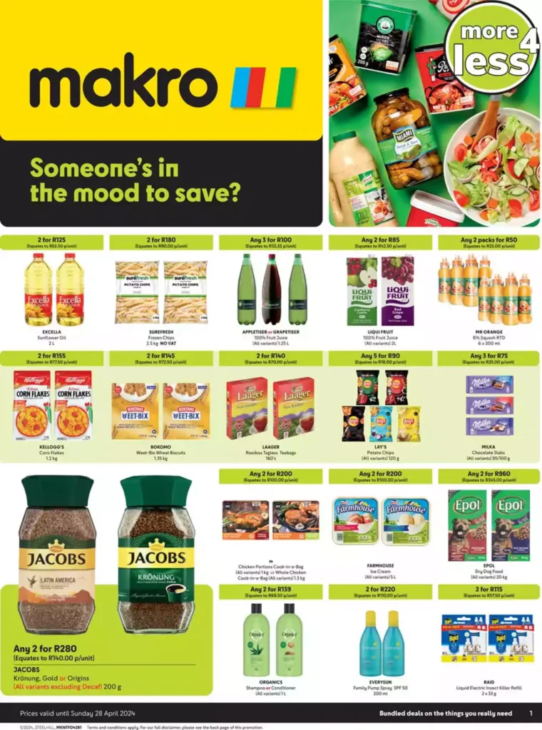 Makro Catalogues & Specials | South Africa – Supermarkets & Grocers