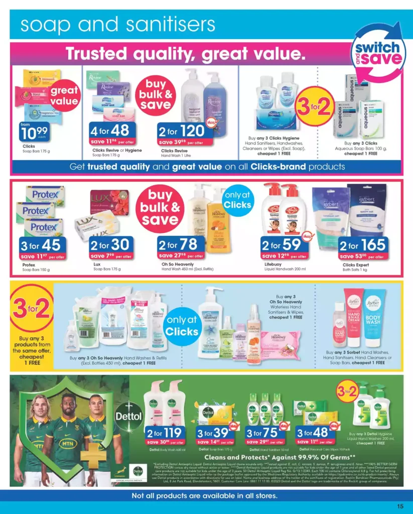 Clicks Catalogue & Specials | South Africa – Supermarkets & Grocers