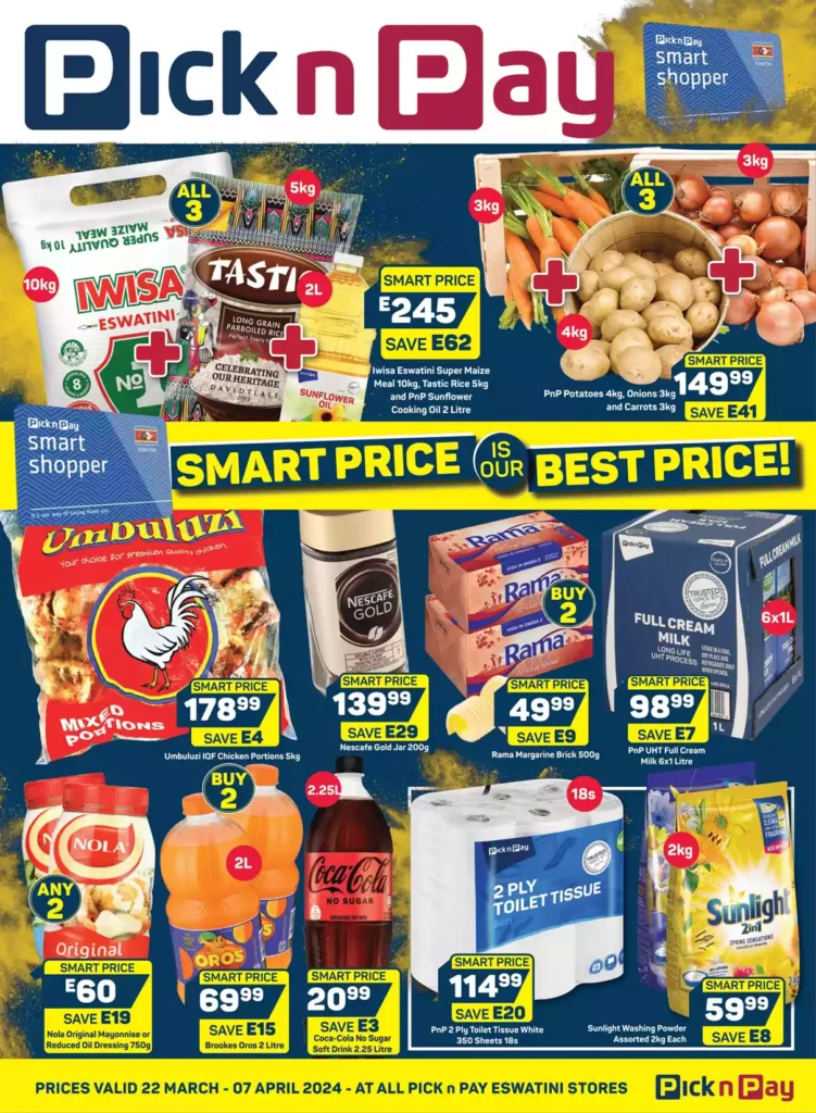 Pick n Pay Catalogue & Specials | ESwatini – Supermarkets & Grocers