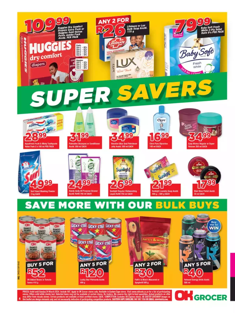 Checkers, Specials & Catalogues - Easter