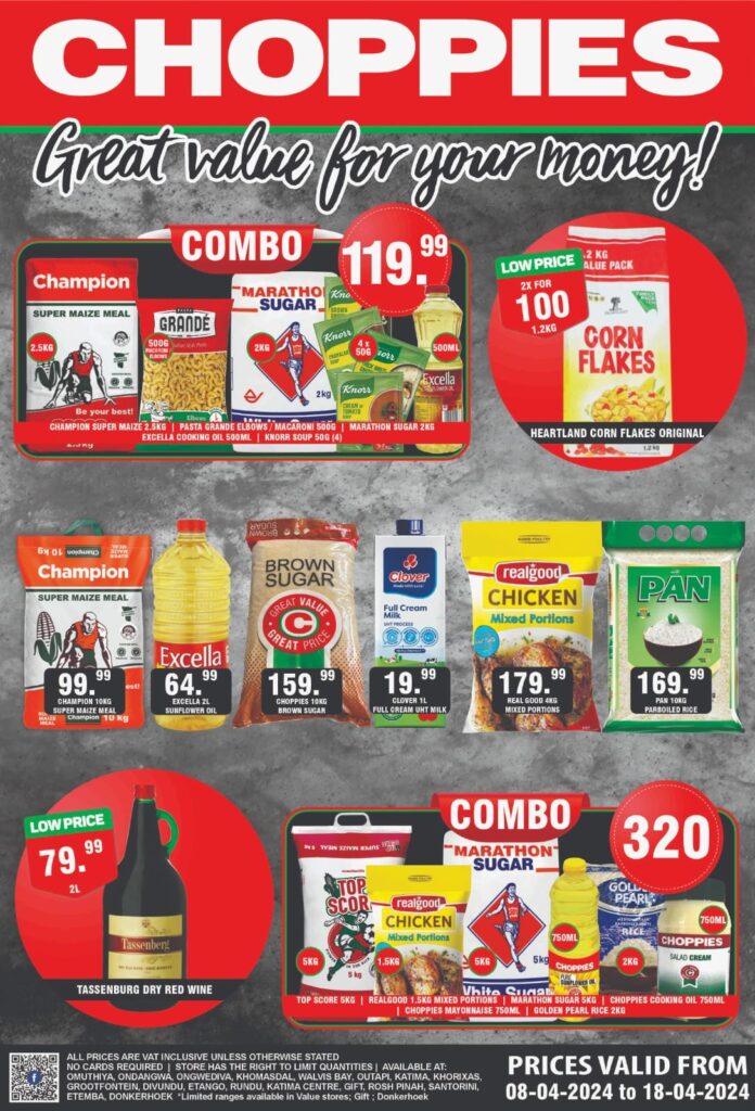 Choppies Catalogues & Specials | Namibia – Supermarkets & Grocers