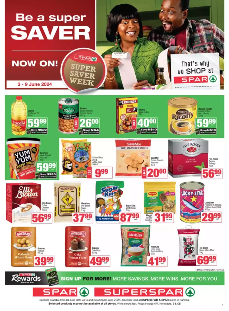 SPAR, SUPERSPAR & Tops Catalogues & Specials | Namibia – Supermarkets ...