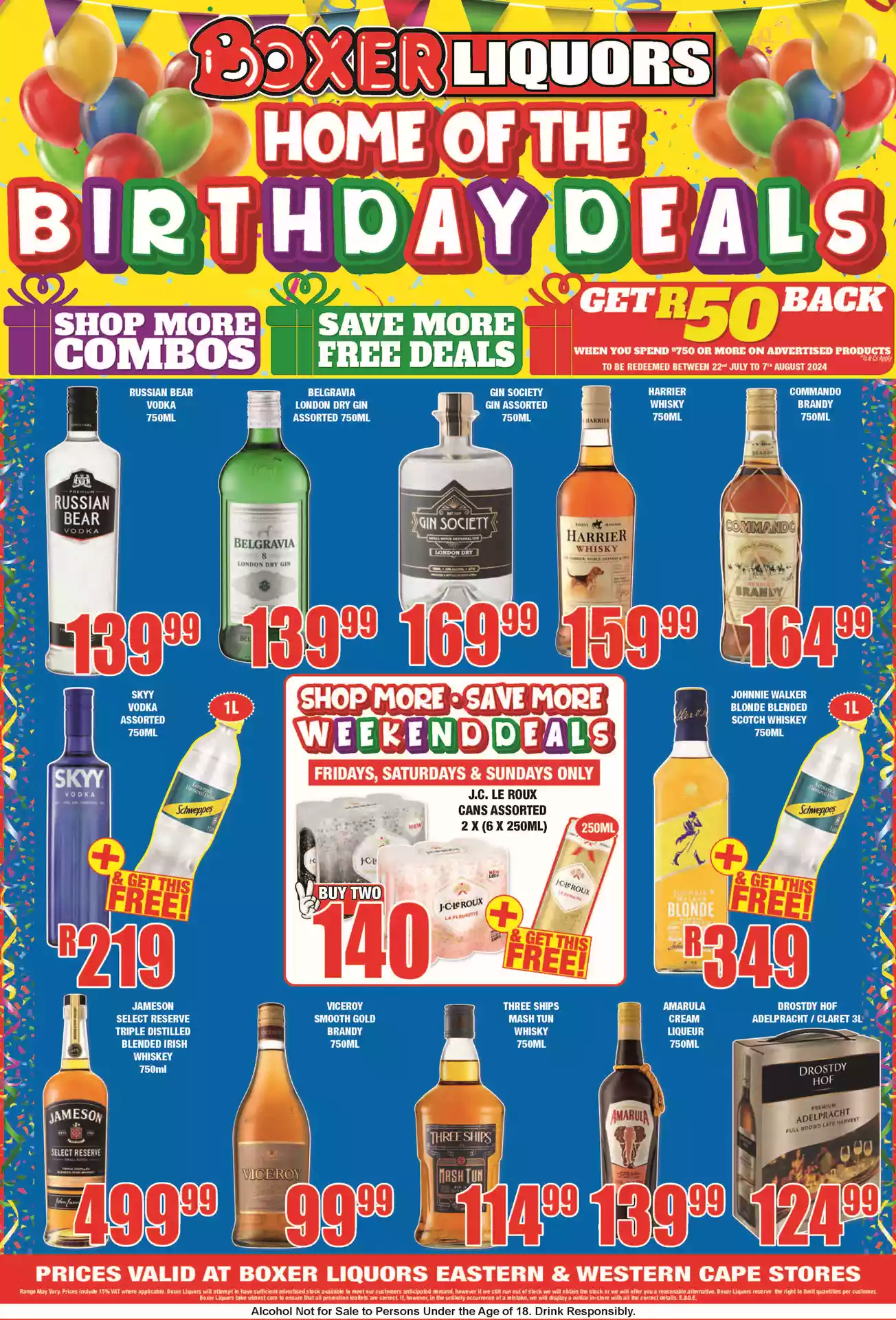 Boxer Liquors Catalogue & Specials | Eastern Cape & Western Cape ...