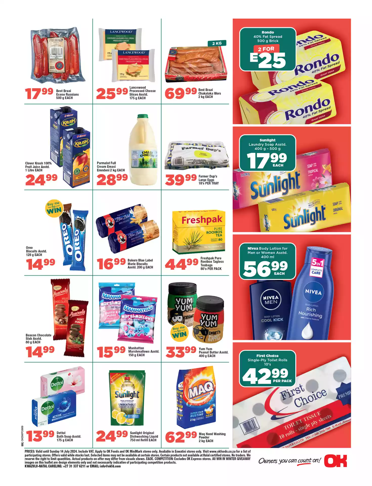 OK Foods Catalogues & Specials | ESwatini – Supermarkets & Grocers