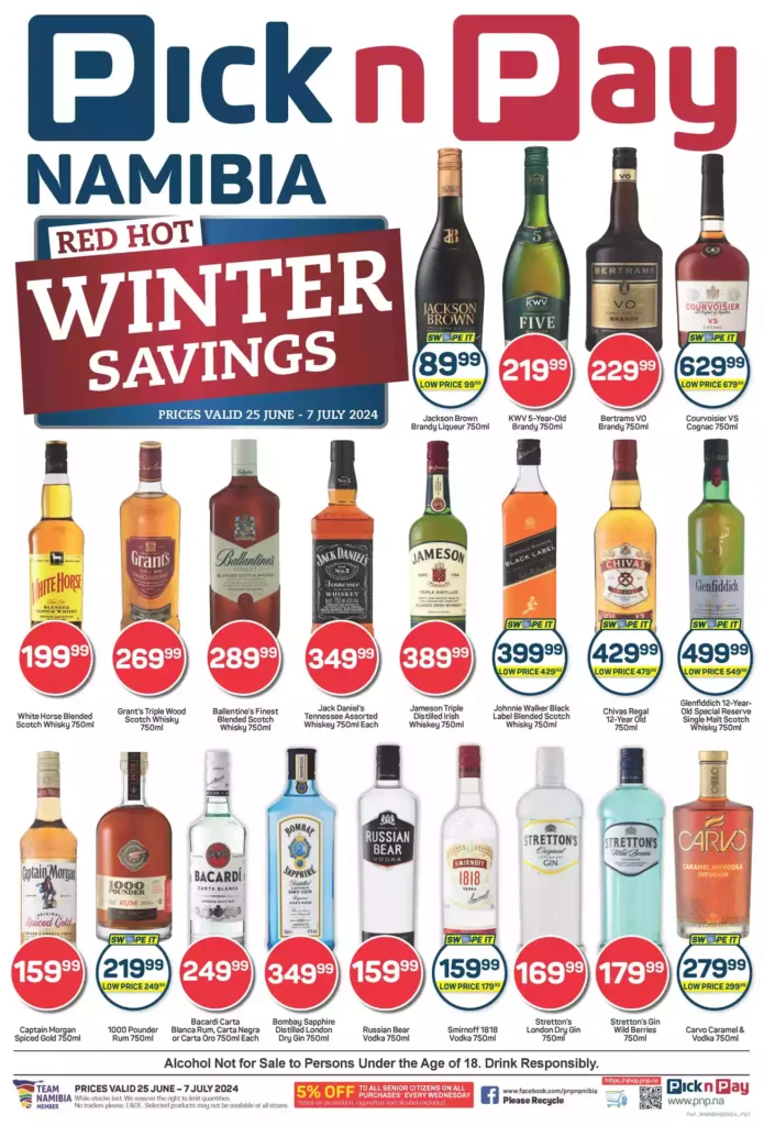 Pick n Pay Liquor Catalogues & Specials | Namibia – Supermarkets & Grocers